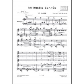 La Brebis Egaree Cht-Piano